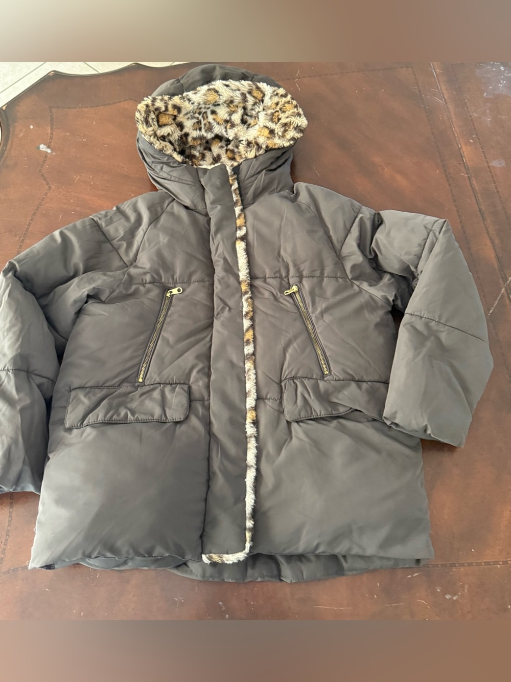 Zara puffer coat